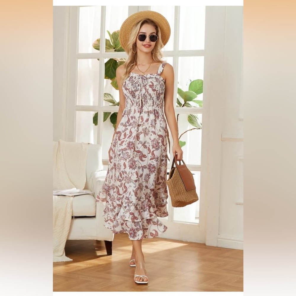 Grace Karin Paisley Dress Size L